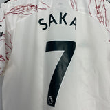 Shop 2020/21 ARSENAL SAKA #7 AWAY SHIRT (L) ADIDAS, classic football shirts, vintage football shirts & retro soccer jerseys at Cult Kits