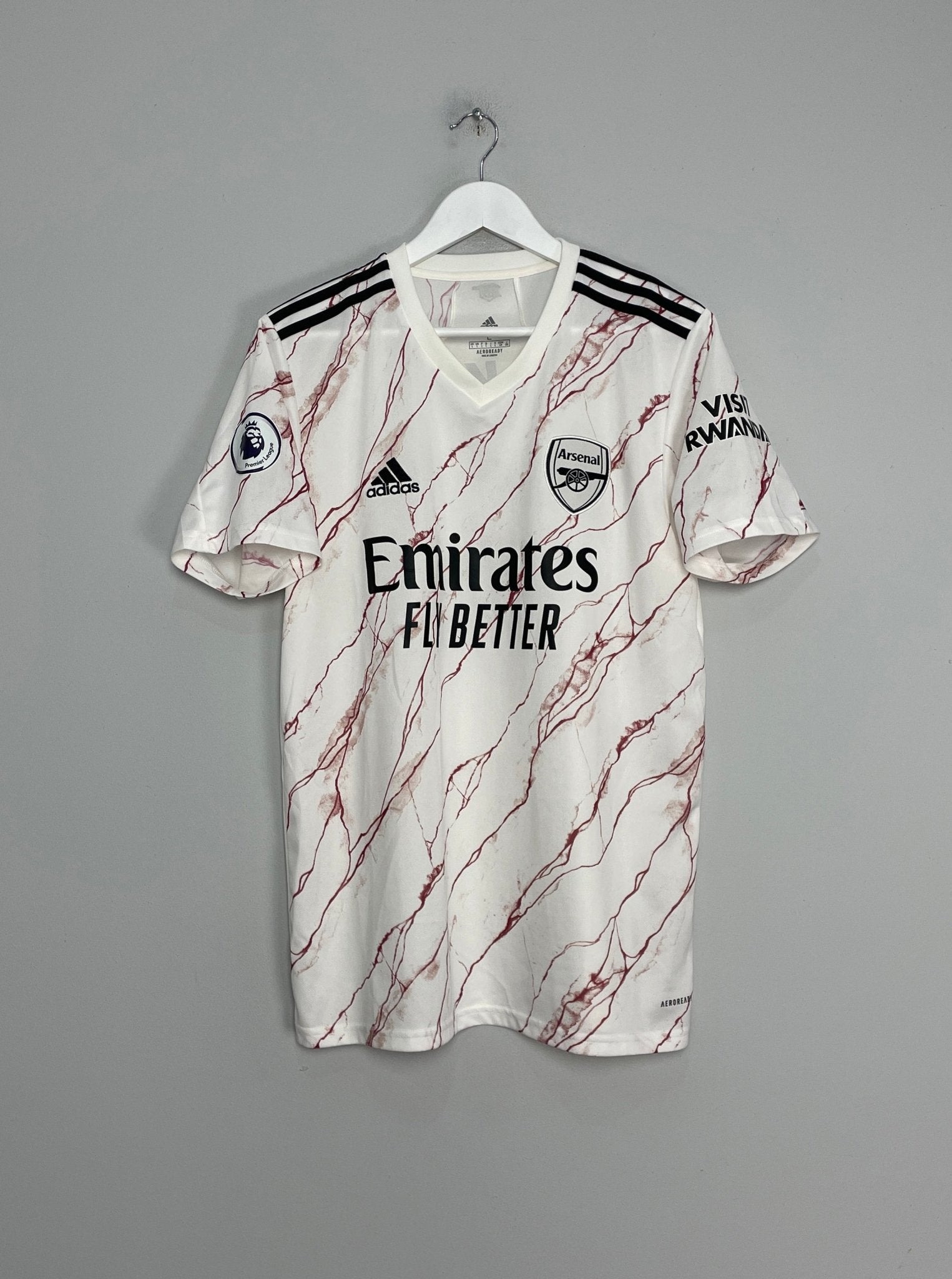 Shop 2020/21 ARSENAL SAKA #7 AWAY SHIRT (L) ADIDAS, classic football shirts, vintage football shirts & retro soccer jerseys at Cult Kits