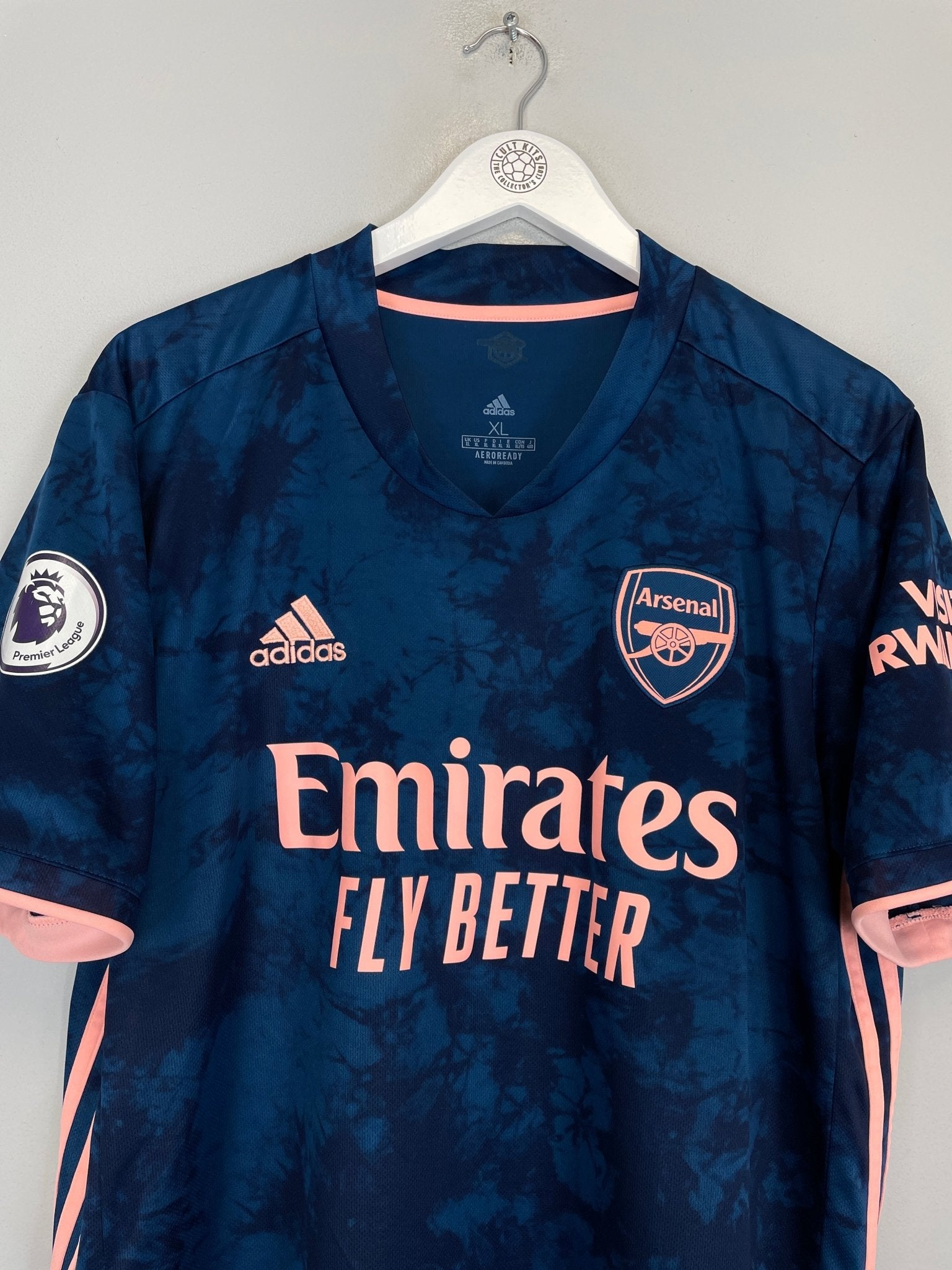 Shop 2020/21 ARSENAL TIERNEY #3 THIRD SHIRT (XL) ADIDAS, classic football shirts, vintage football shirts & retro soccer jerseys at Cult Kits
