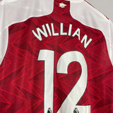 Shop 2020/21 ARSENAL WLLIAN #22 HOME SHIRT (L) ADIDAS, classic football shirts, vintage football shirts & retro soccer jerseys at Cult Kits