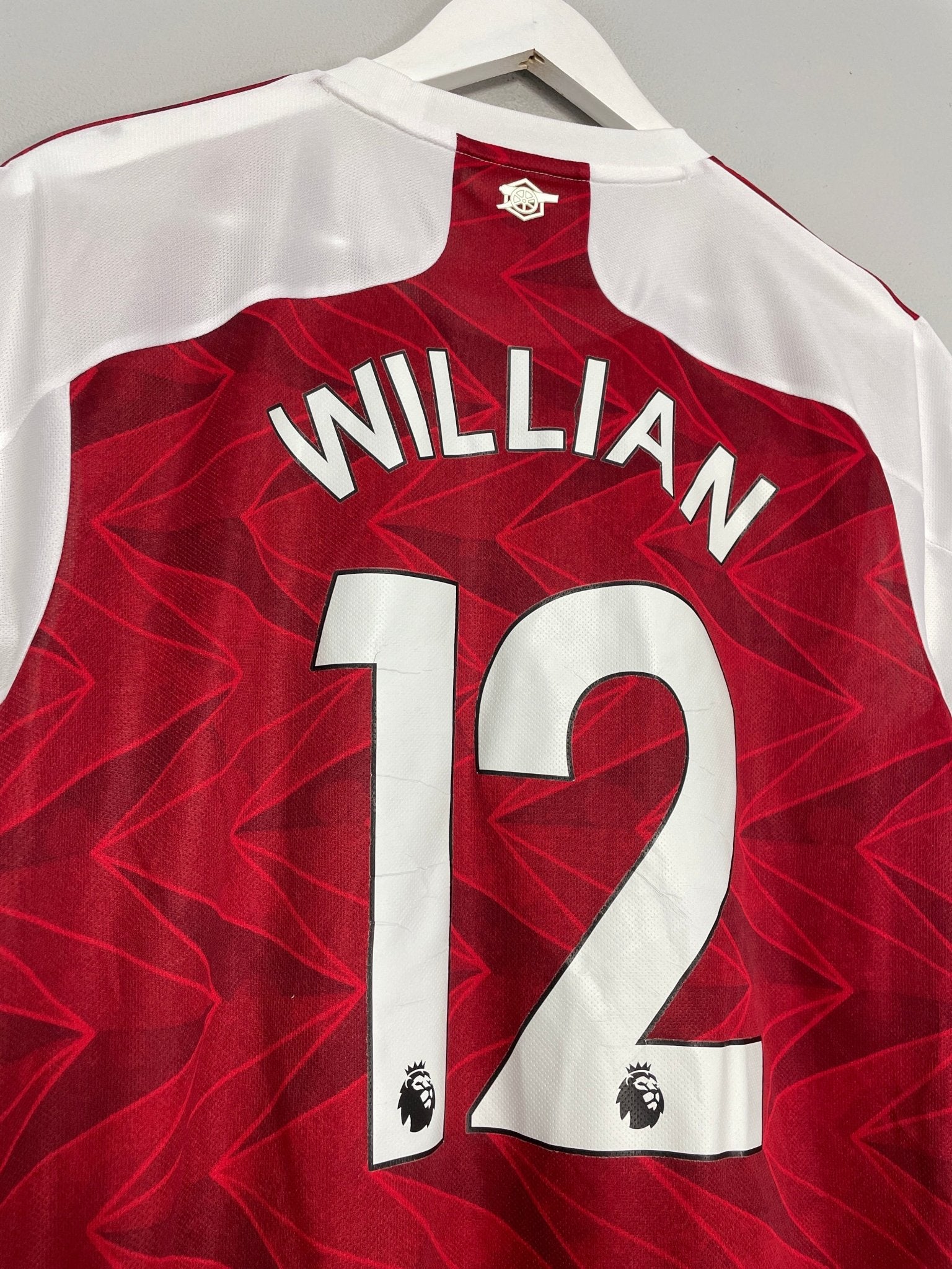 Shop 2020/21 ARSENAL WLLIAN #22 HOME SHIRT (L) ADIDAS, classic football shirts, vintage football shirts & retro soccer jerseys at Cult Kits