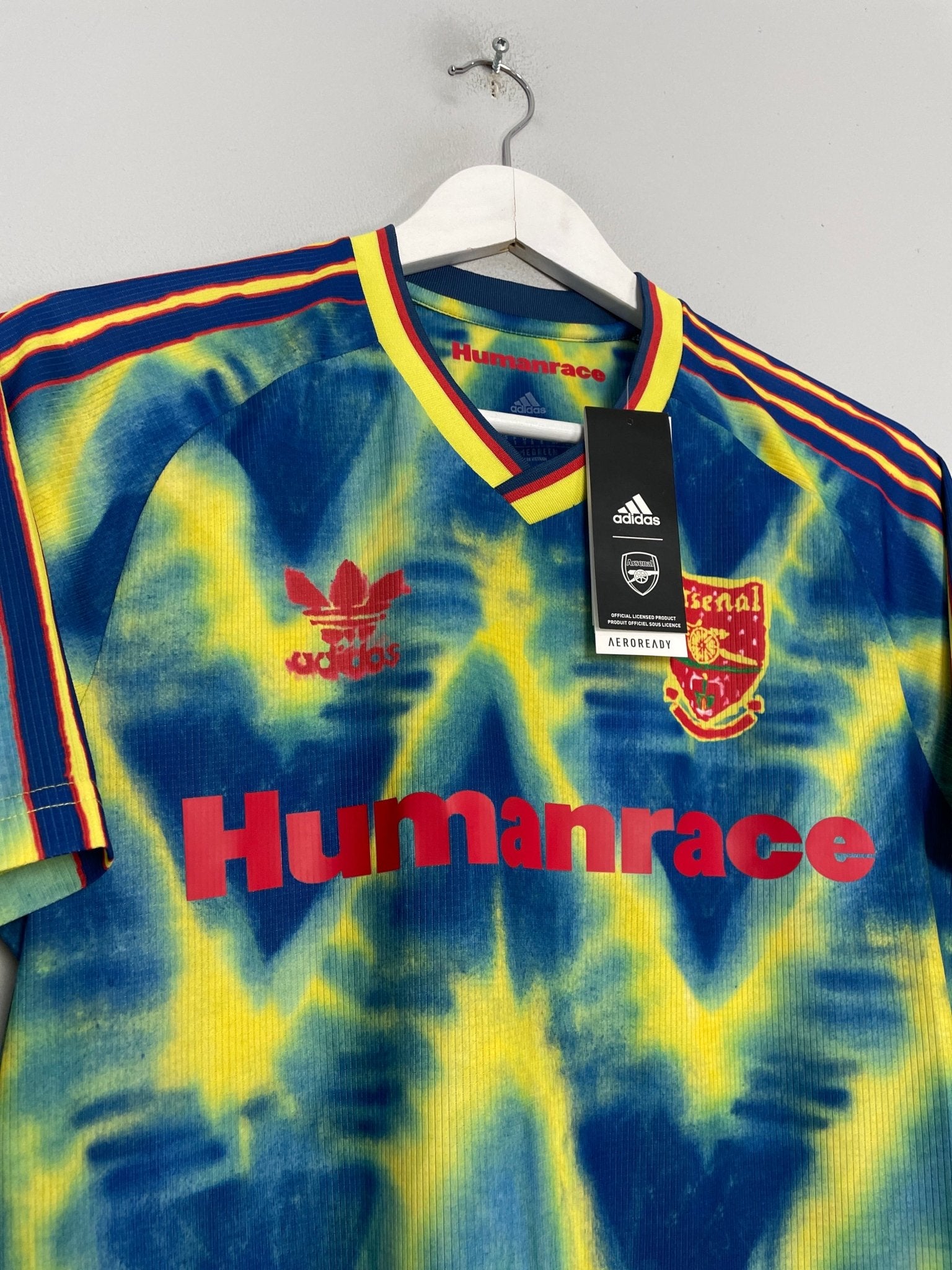Shop 2020/21 ARSENAL X HUMAN RACE *BNWT* SHIRT (S) ADIDAS, classic football shirts, vintage football shirts & retro soccer jerseys at Cult Kits