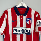 Shop 2020/21 ATLETICO MADRID HOME SHIRT (L) NIKE, classic football shirts, vintage football shirts & retro soccer jerseys at Cult Kits