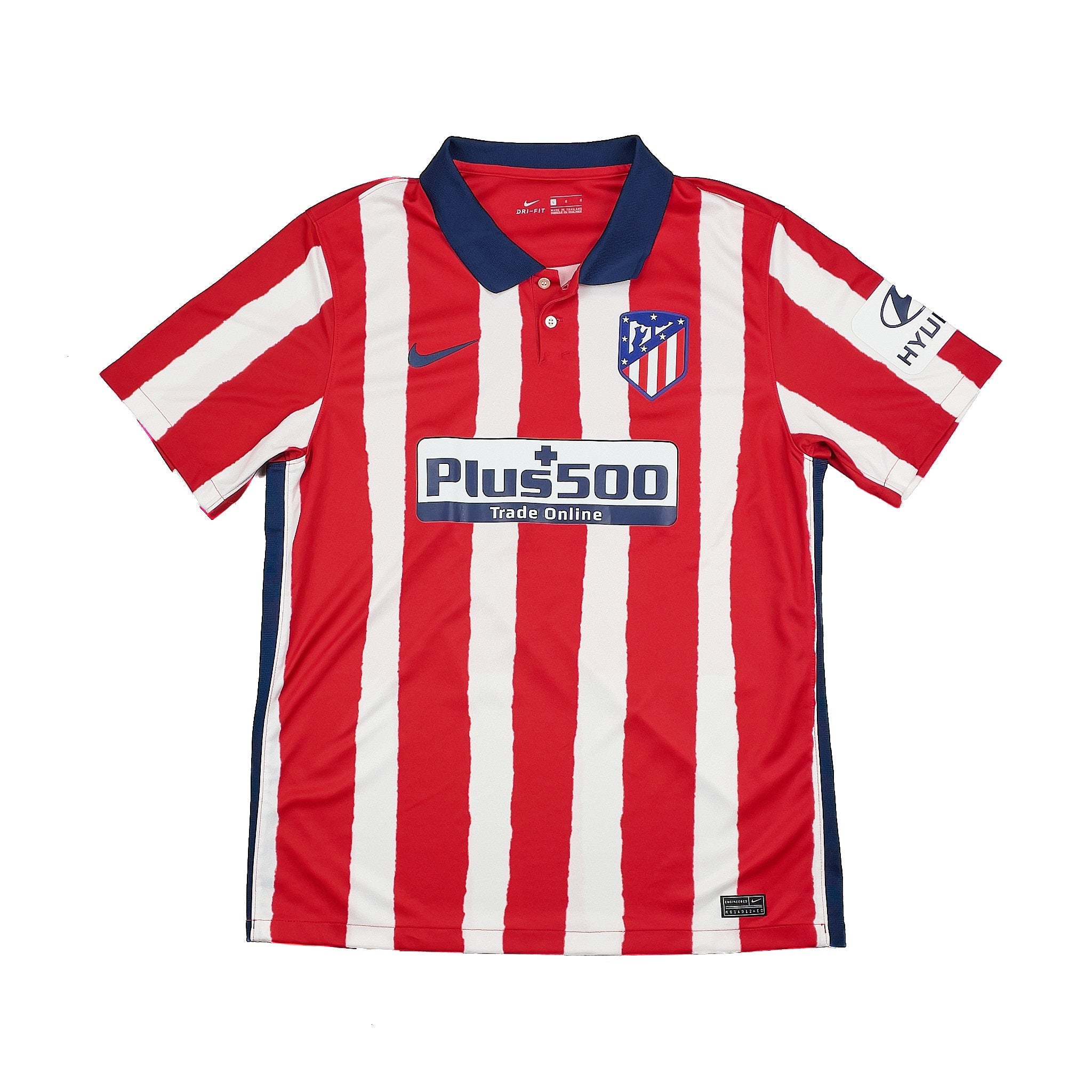 Buy 2020/21 ATLETICO MADRID SUAREZ 9 HOME SHIRT (L) NIKE ~ Free worldwide shipping available ~ Authentic Vintage Football Shirts from Cult Kits