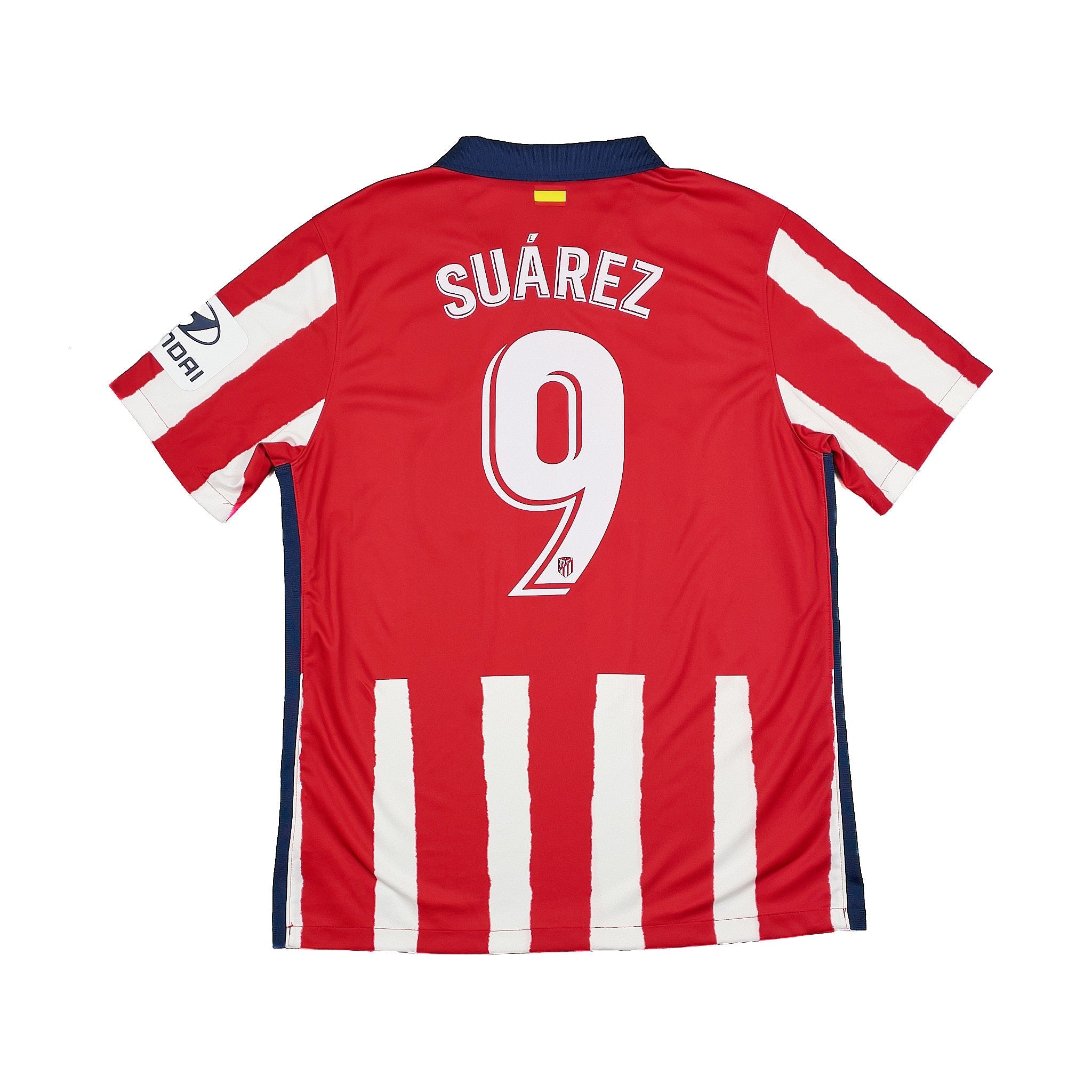 Buy 2020/21 ATLETICO MADRID SUAREZ 9 HOME SHIRT (L) NIKE ~ Free worldwide shipping available ~ Authentic Vintage Football Shirts from Cult Kits