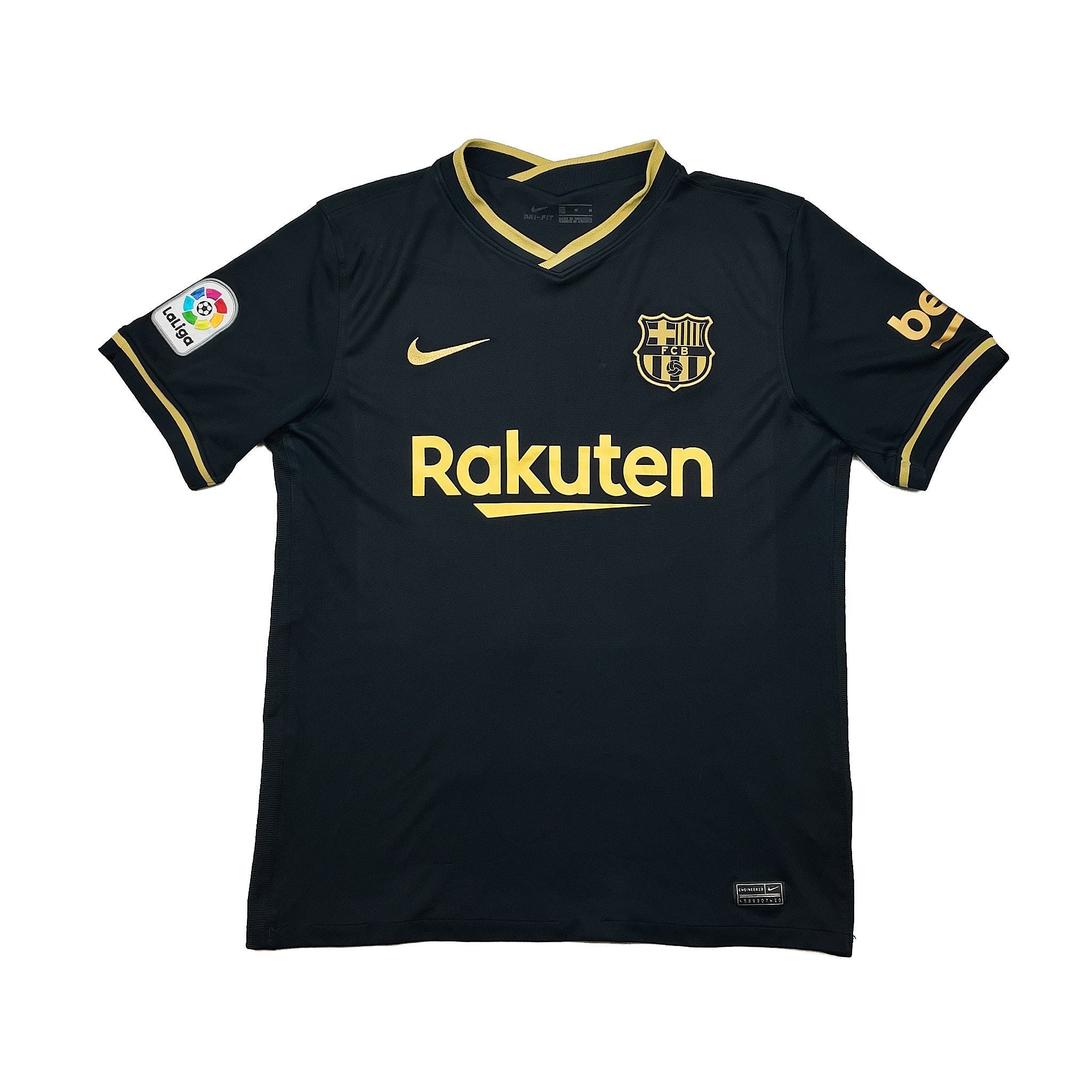 Buy 2020/21 Barcelona Messi 10 Away Shirt (M) Nike ~ Free worldwide shipping available ~ Authentic Vintage Football Shirts from Cult Kits
