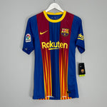 Shop 2020/21 BARCELONA MESSI #10 BNWT *EL CLASSICO* HOME SHIRT (S) NIKE, classic football shirts, vintage football shirts & retro soccer jerseys at Cult Kits