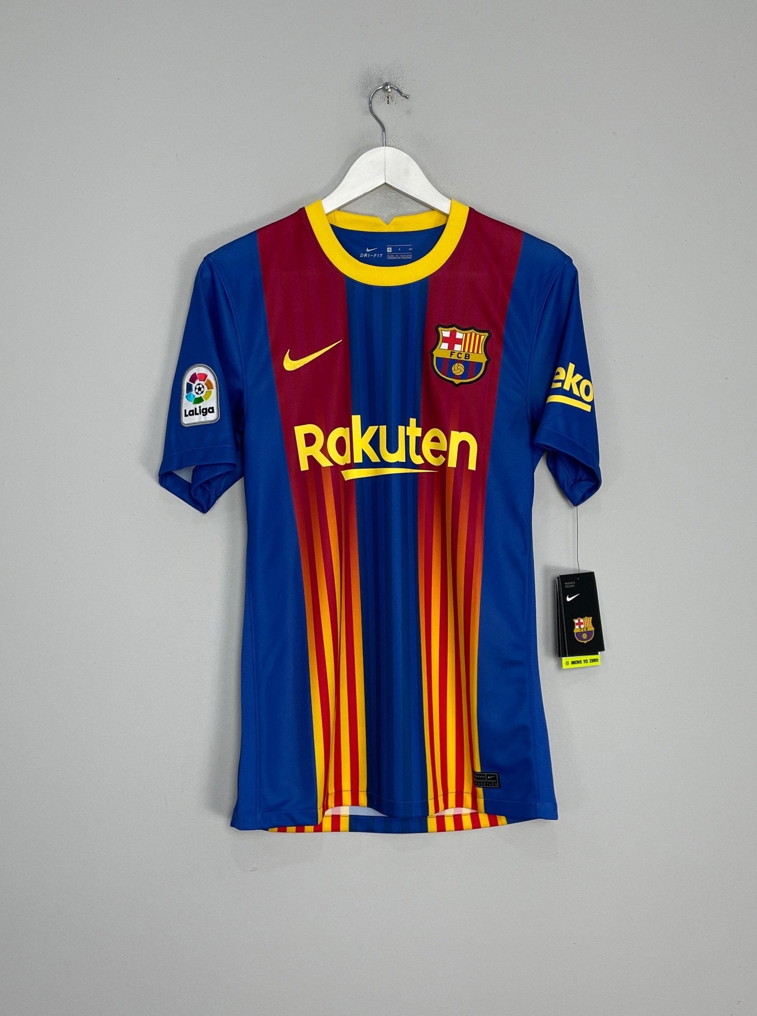 Shop 2020/21 BARCELONA MESSI #10 BNWT *EL CLASSICO* HOME SHIRT (S) NIKE, classic football shirts, vintage football shirts & retro soccer jerseys at Cult Kits