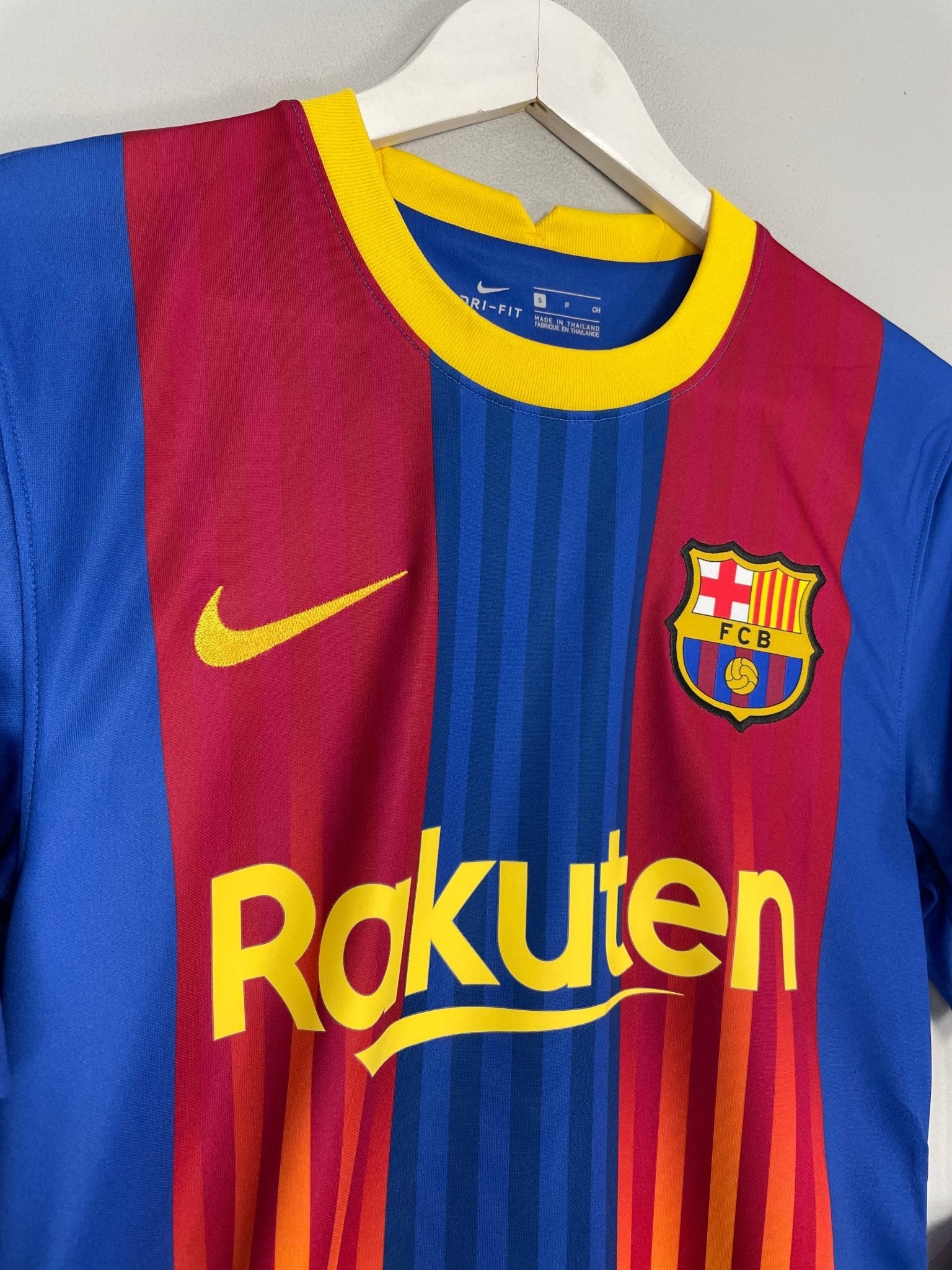 Shop 2020/21 BARCELONA MESSI #10 BNWT *EL CLASSICO* HOME SHIRT (S) NIKE, classic football shirts, vintage football shirts & retro soccer jerseys at Cult Kits