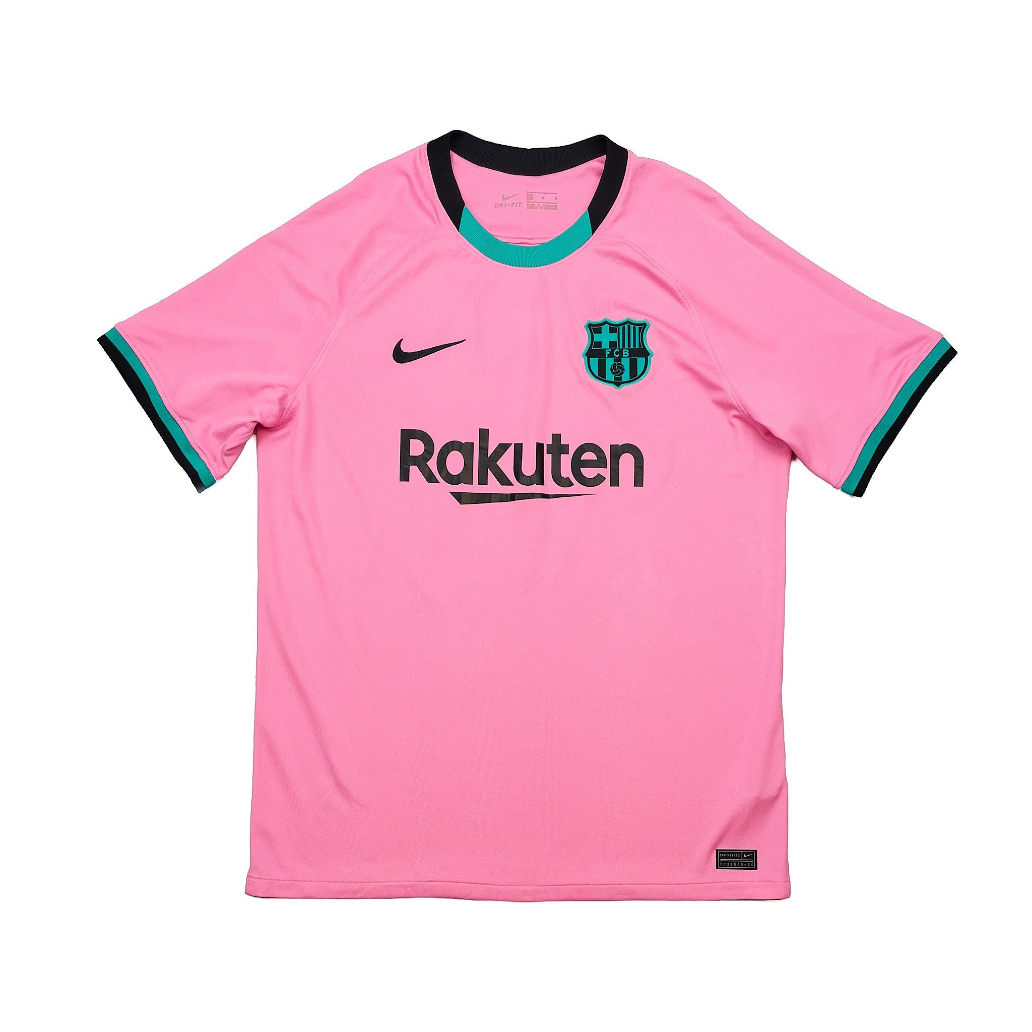 Buy 2020/21 Barcelona Messi 10 Third Shirt (L) Nike ~ Free worldwide shipping ~ Authentic Vintage Football Shirts from Cult Kits