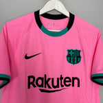 Shop 2020/21 BARCELONA THIRD SHIRT (M) NIKE, classic football shirts, vintage football shirts & retro soccer jerseys at Cult Kits