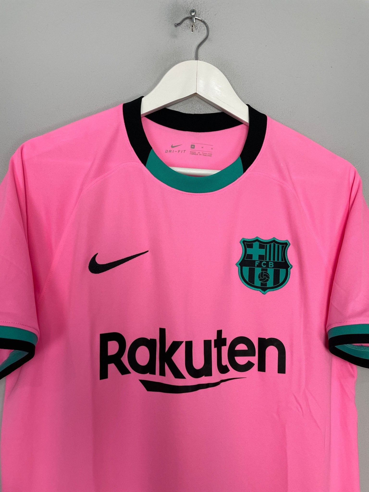 Shop 2020/21 BARCELONA THIRD SHIRT (M) NIKE, classic football shirts, vintage football shirts & retro soccer jerseys at Cult Kits