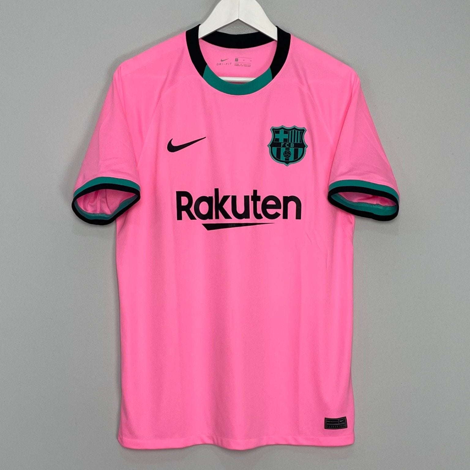 Shop 2020/21 BARCELONA THIRD SHIRT (M) NIKE, classic football shirts, vintage football shirts & retro soccer jerseys at Cult Kits
