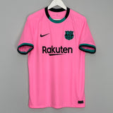 Shop 2020/21 BARCELONA THIRD SHIRT (M) NIKE, classic football shirts, vintage football shirts & retro soccer jerseys at Cult Kits