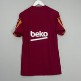 Shop 2020/21 BARCELONA TRAINING SHIRT (S) NIKE, classic football shirts, vintage football shirts & retro soccer jerseys at Cult Kits