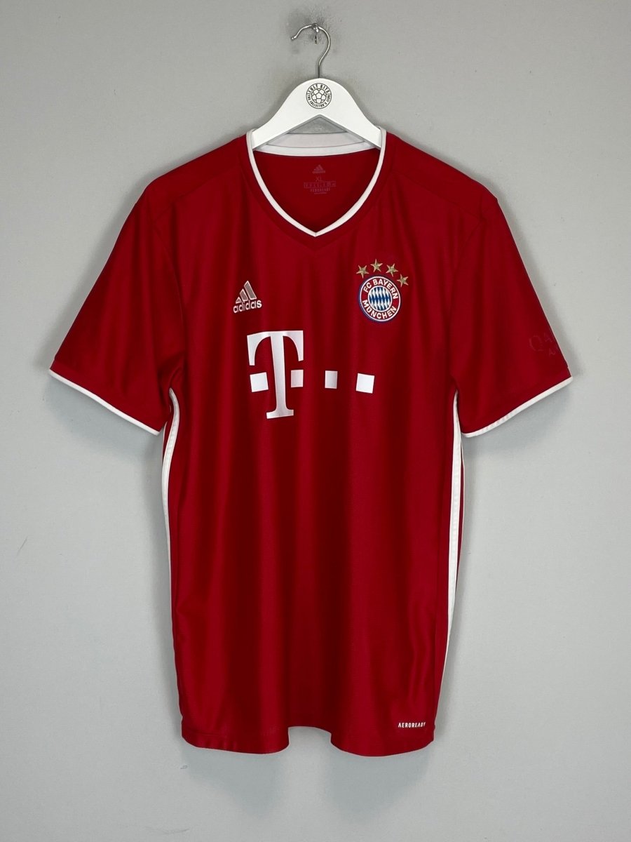 2020/21 BAYERN MUNICH DAVIES 19 HOME SHIRT (XL) ADIDAS - Cult Kits - XL - Buy Vintage Football Shirts, Authentic Retro Football Shirts For Sale, Classic Football Shirts & Soccer Jersey