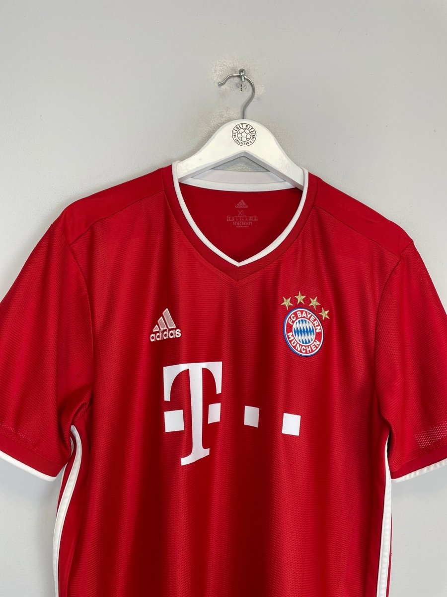 2020/21 BAYERN MUNICH DAVIES 19 HOME SHIRT (XL) ADIDAS - Cult Kits - XL - Buy Vintage Football Shirts, Authentic Retro Football Shirts For Sale, Classic Football Shirts & Soccer Jersey