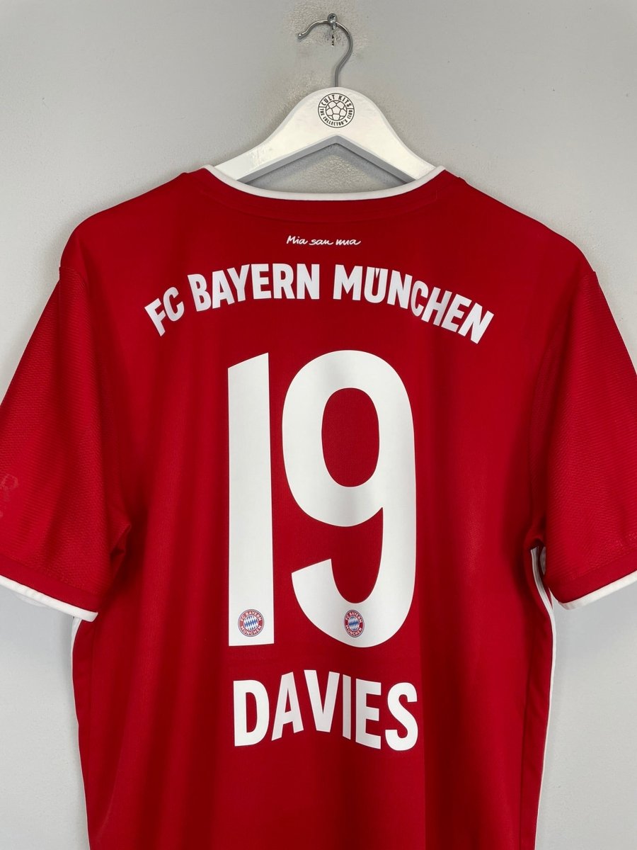 2020/21 BAYERN MUNICH DAVIES 19 HOME SHIRT (XL) ADIDAS - Cult Kits - XL - Buy Vintage Football Shirts, Authentic Retro Football Shirts For Sale, Classic Football Shirts & Soccer Jersey
