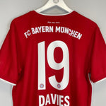 2020/21 BAYERN MUNICH DAVIES 19 HOME SHIRT (XL) ADIDAS - Cult Kits - XL - Buy Vintage Football Shirts, Authentic Retro Football Shirts For Sale, Classic Football Shirts & Soccer Jersey