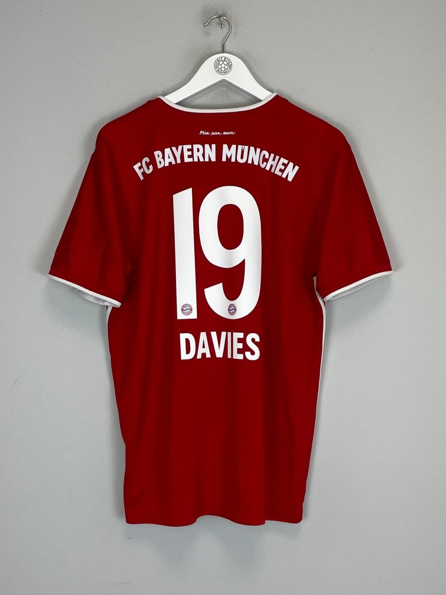 2020/21 BAYERN MUNICH DAVIES 19 HOME SHIRT (XL) ADIDAS - Cult Kits - XL - Buy Vintage Football Shirts, Authentic Retro Football Shirts For Sale, Classic Football Shirts & Soccer Jersey