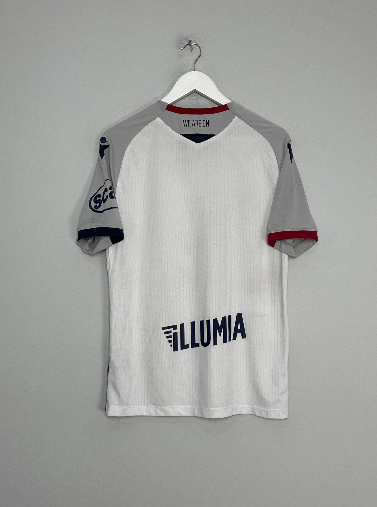 Shop 2020/21 BOLOGNA AWAY SHIRT (L) MACRON, classic football shirts, vintage football shirts & retro soccer jerseys at Cult Kits