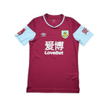 Buy 2020/21 Burnley Mee 6 *Match Issue* Fa Cup Home Shirt (M) Umbro ~ Free worldwide shipping ~ Authentic Vintage Football Shirts from Cult Kits