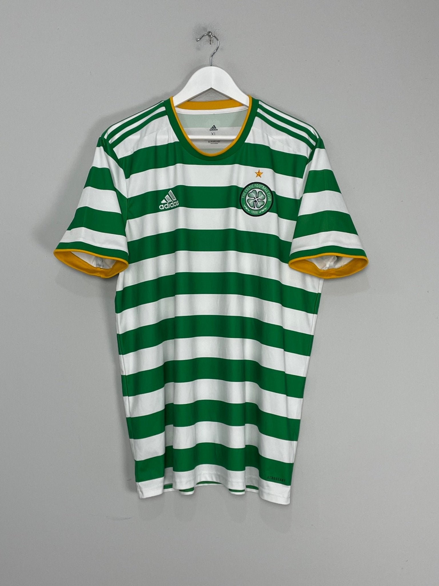 Shop 2020/21 CELTIC HOME SHIRT (XL) ADIDAS, classic football shirts, vintage football shirts & retro soccer jerseys at Cult Kits
