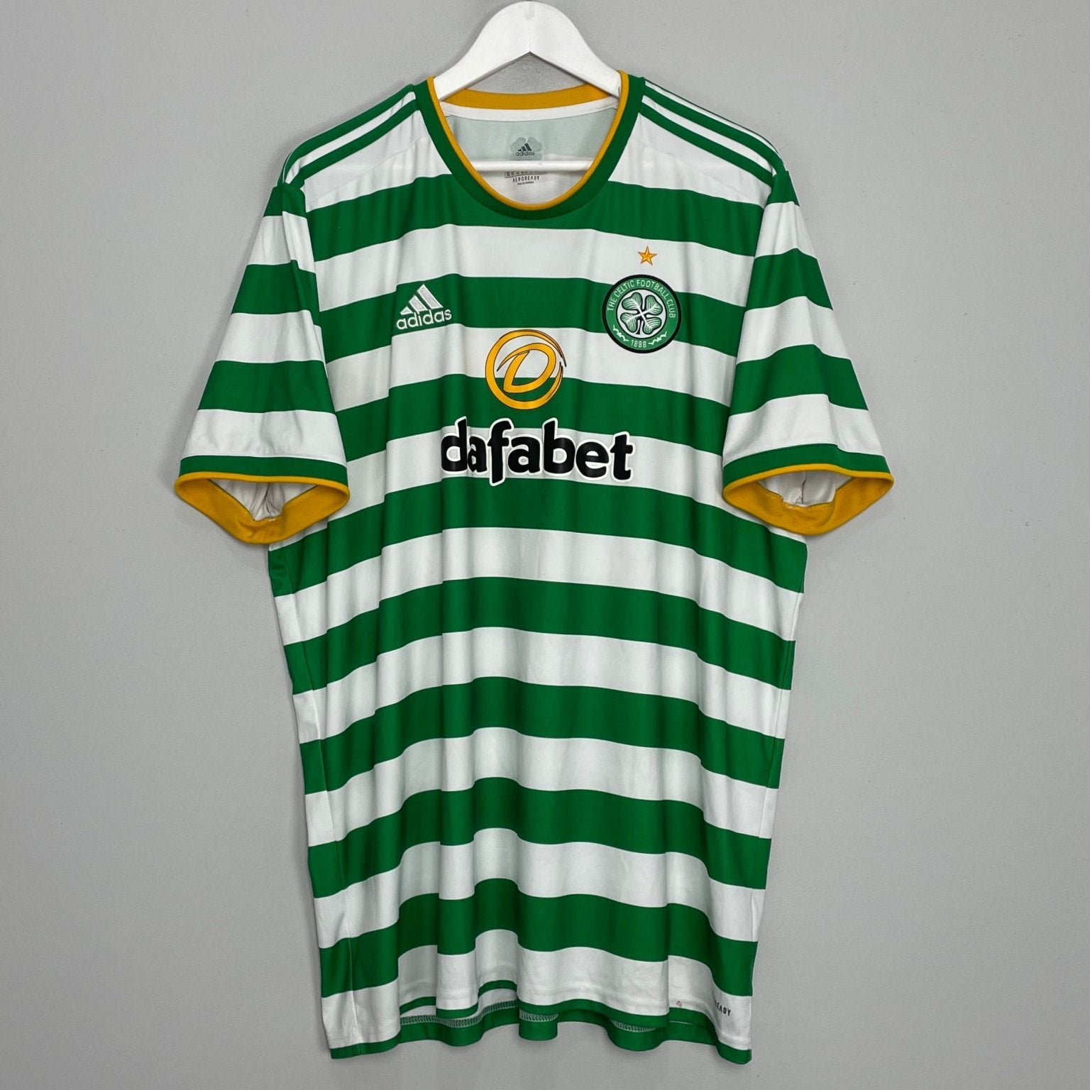 Shop 2020/21 CELTIC HOME SHIRT (XXL) ADIDAS, classic football shirts, vintage football shirts & retro soccer jerseys at Cult Kits