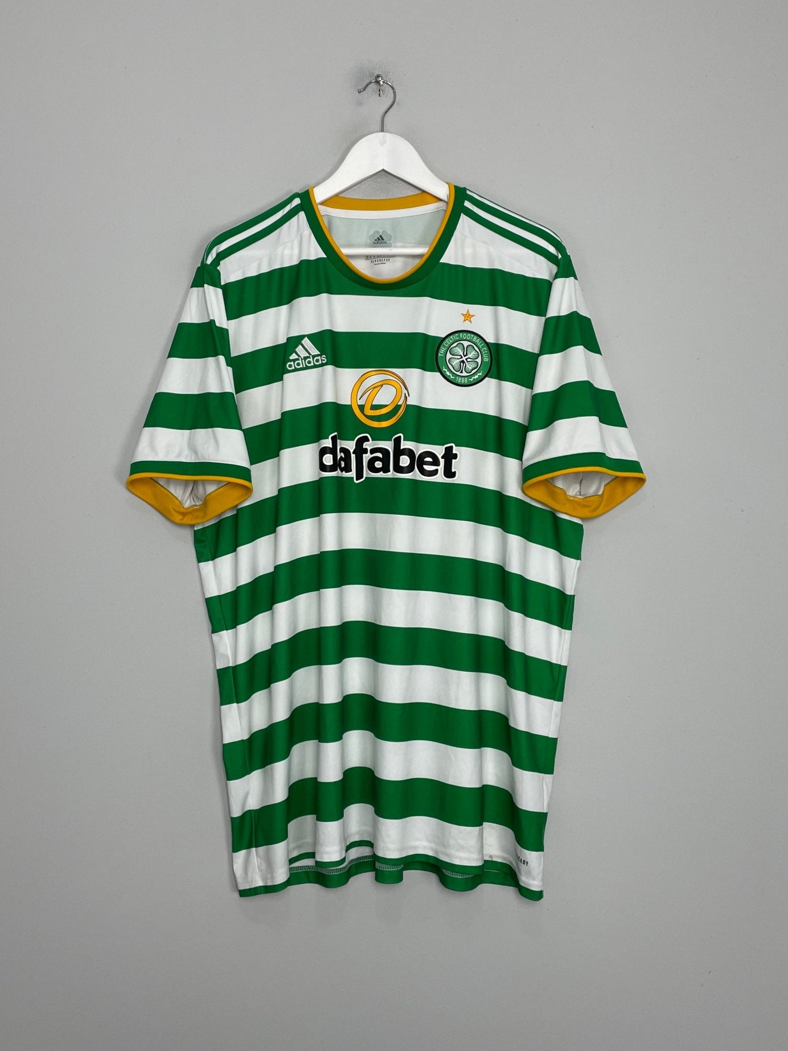 Shop 2020/21 CELTIC HOME SHIRT (XXL) ADIDAS, classic football shirts, vintage football shirts & retro soccer jerseys at Cult Kits