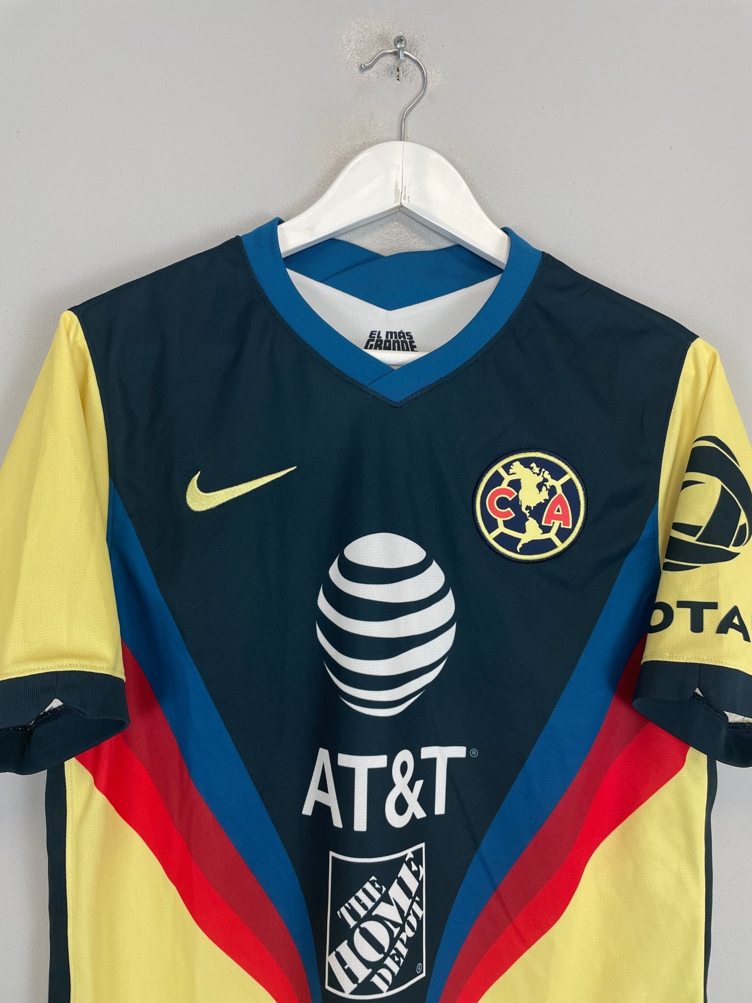 Shop 2020/21 CLUB AMERICA HOME SHIRT (M) NIKE, classic football shirts, vintage football shirts & retro soccer jerseys at Cult Kits