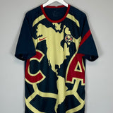 Shop 2020/21 CLUB AMERICA PRE MATCH SHIRT (XL) NIKE, classic football shirts, vintage football shirts & retro soccer jerseys at Cult Kits