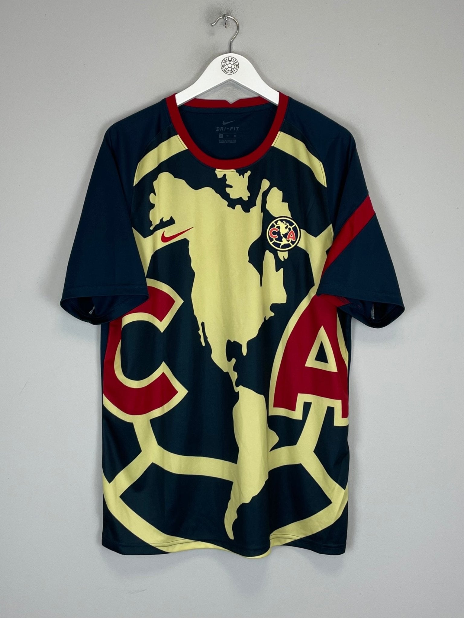 Shop 2020/21 CLUB AMERICA PRE MATCH SHIRT (XL) NIKE, classic football shirts, vintage football shirts & retro soccer jerseys at Cult Kits