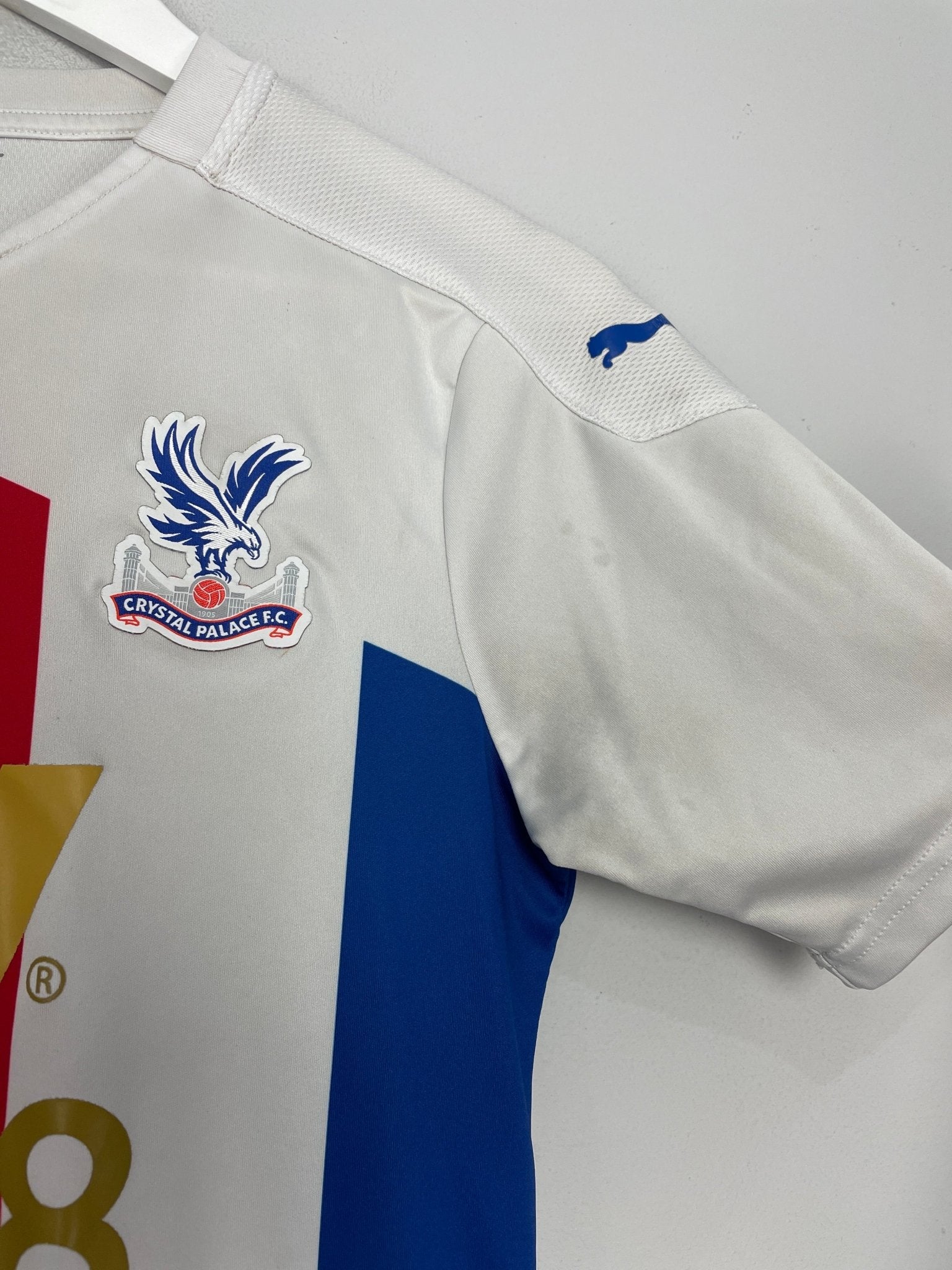 Shop 2020/21 CRYSTAL PALACE AWAY SHIRT (S) PUMA, classic football shirts, vintage football shirts & retro soccer jerseys at Cult Kits