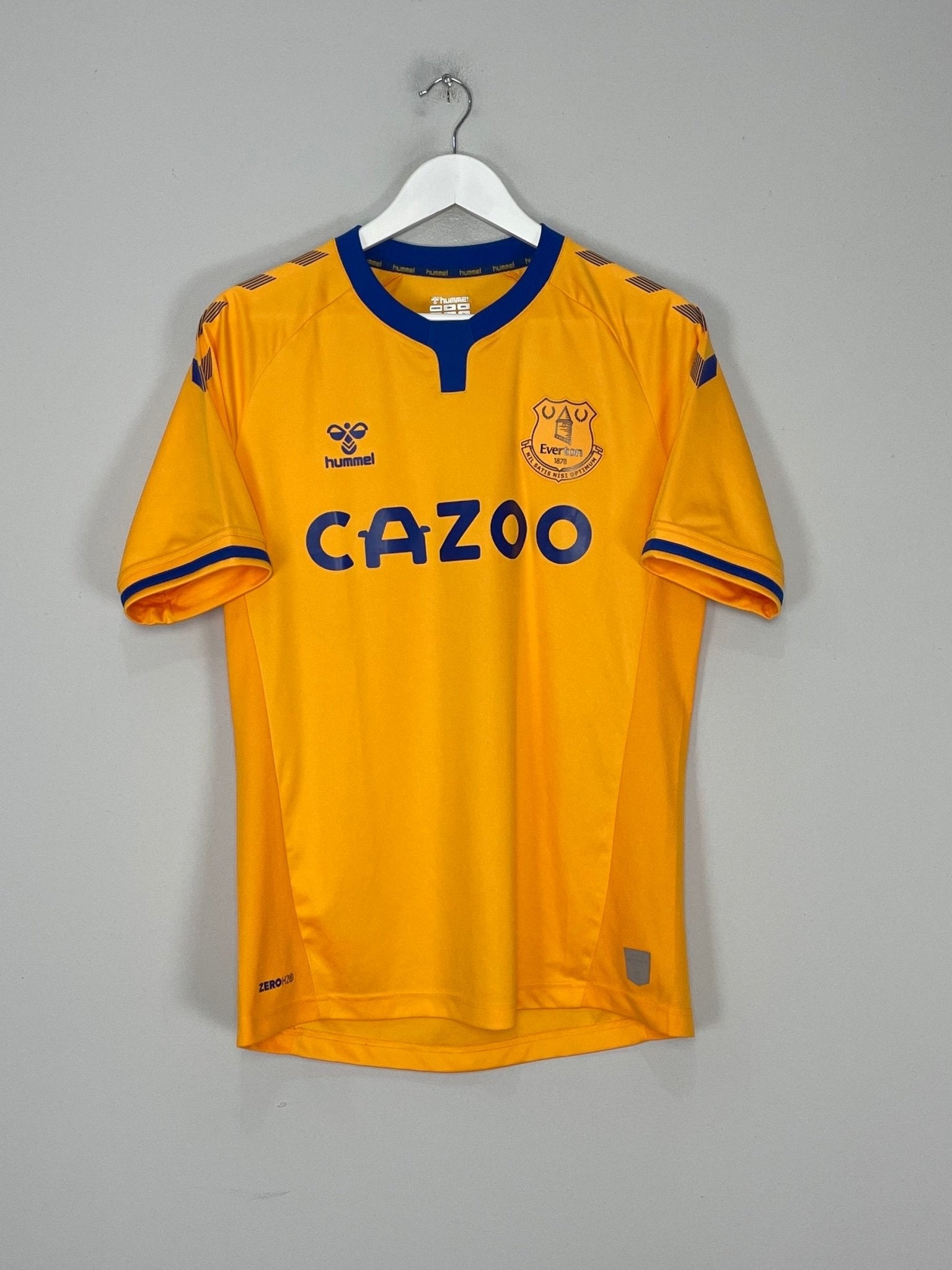 Shop 2020/21 EVERTON AWAY SHIRT (L) HUMMEL, classic football shirts, vintage football shirts & retro soccer jerseys at Cult Kits