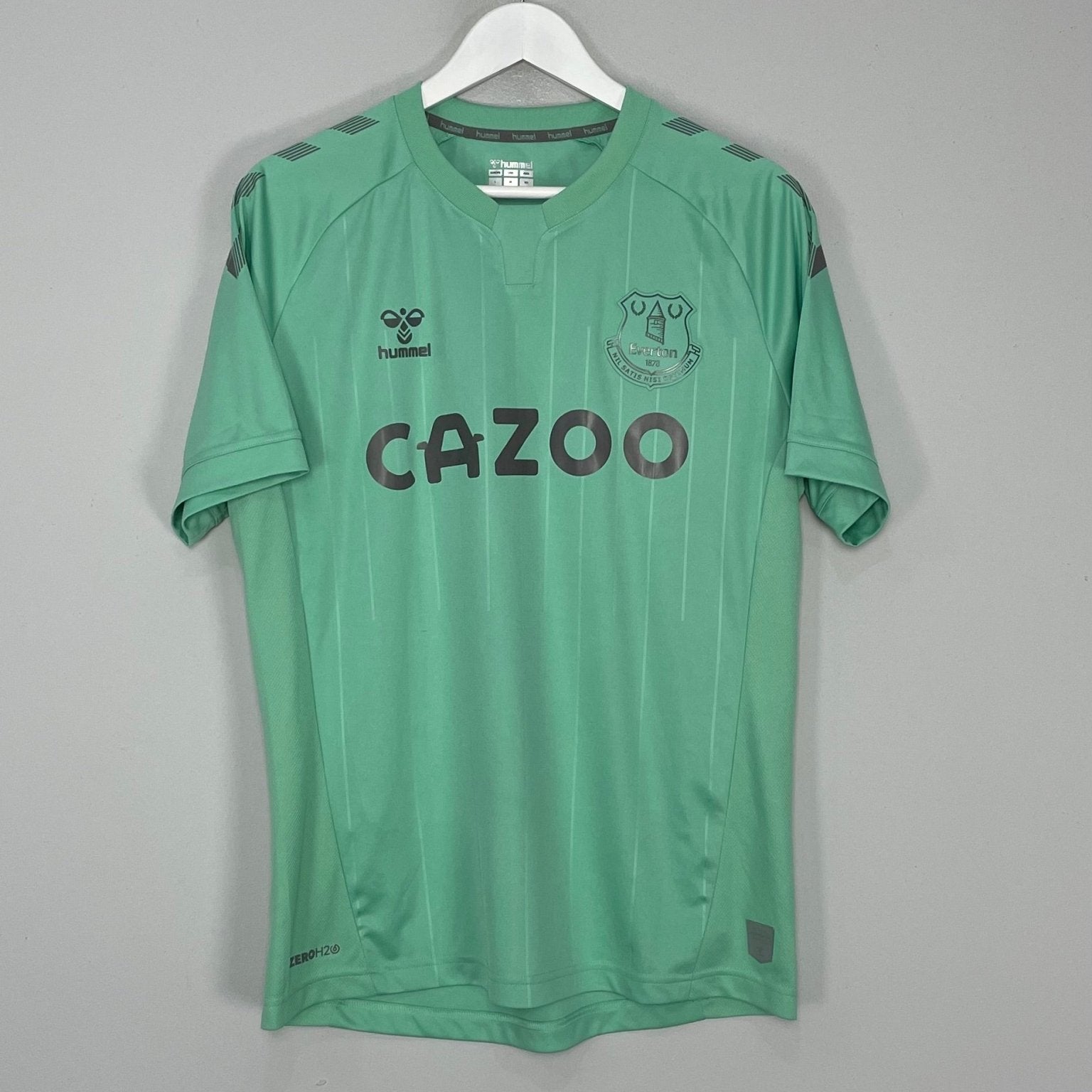 Shop 2020/21 EVERTON THIRD SHIRT (L) HUMMEL, classic football shirts, vintage football shirts & retro soccer jerseys at Cult Kits