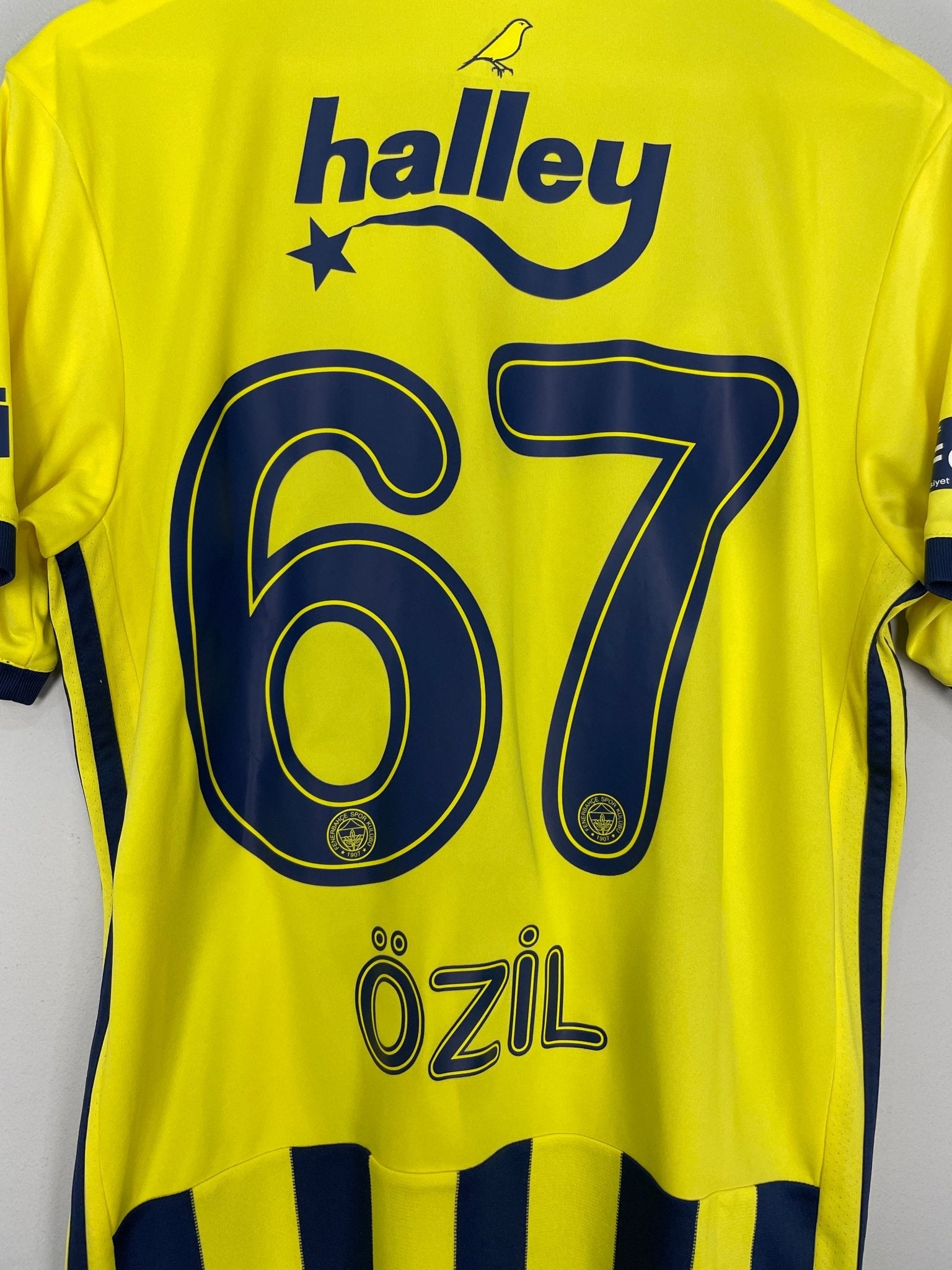 Shop 2020/21 FENEBAHCE OZIL #67 HOME SHIRT (M) ADIDAS, classic football shirts, vintage football shirts & retro soccer jerseys at Cult Kits
