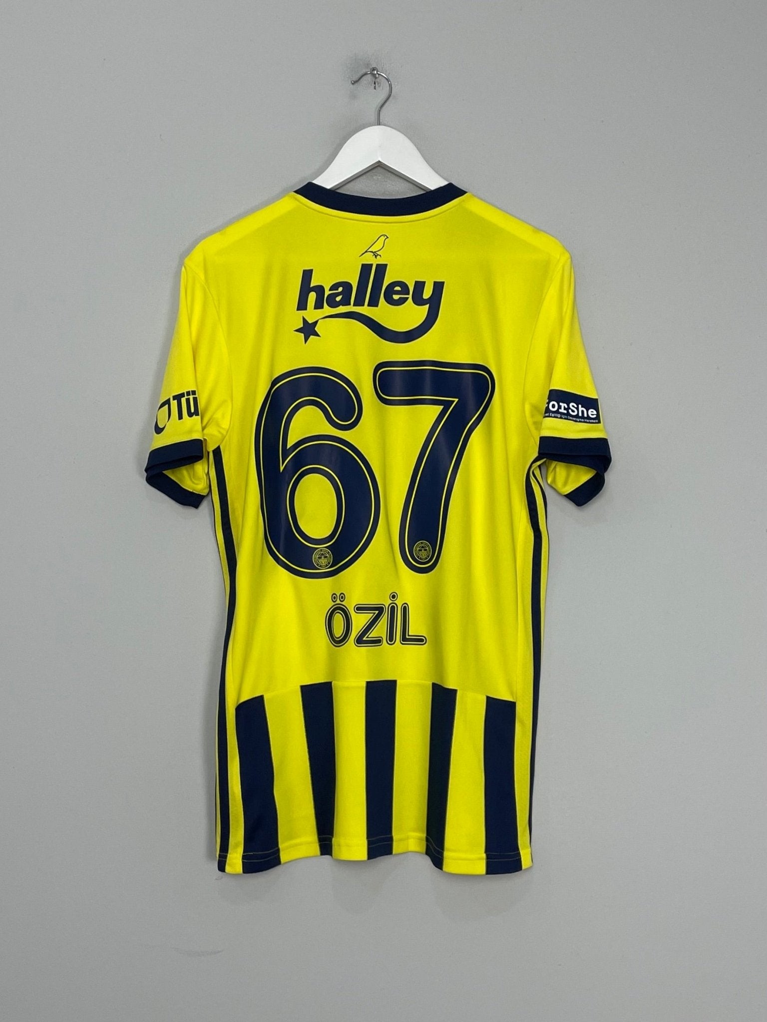 Shop 2020/21 FENEBAHCE OZIL #67 HOME SHIRT (M) ADIDAS, classic football shirts, vintage football shirts & retro soccer jerseys at Cult Kits