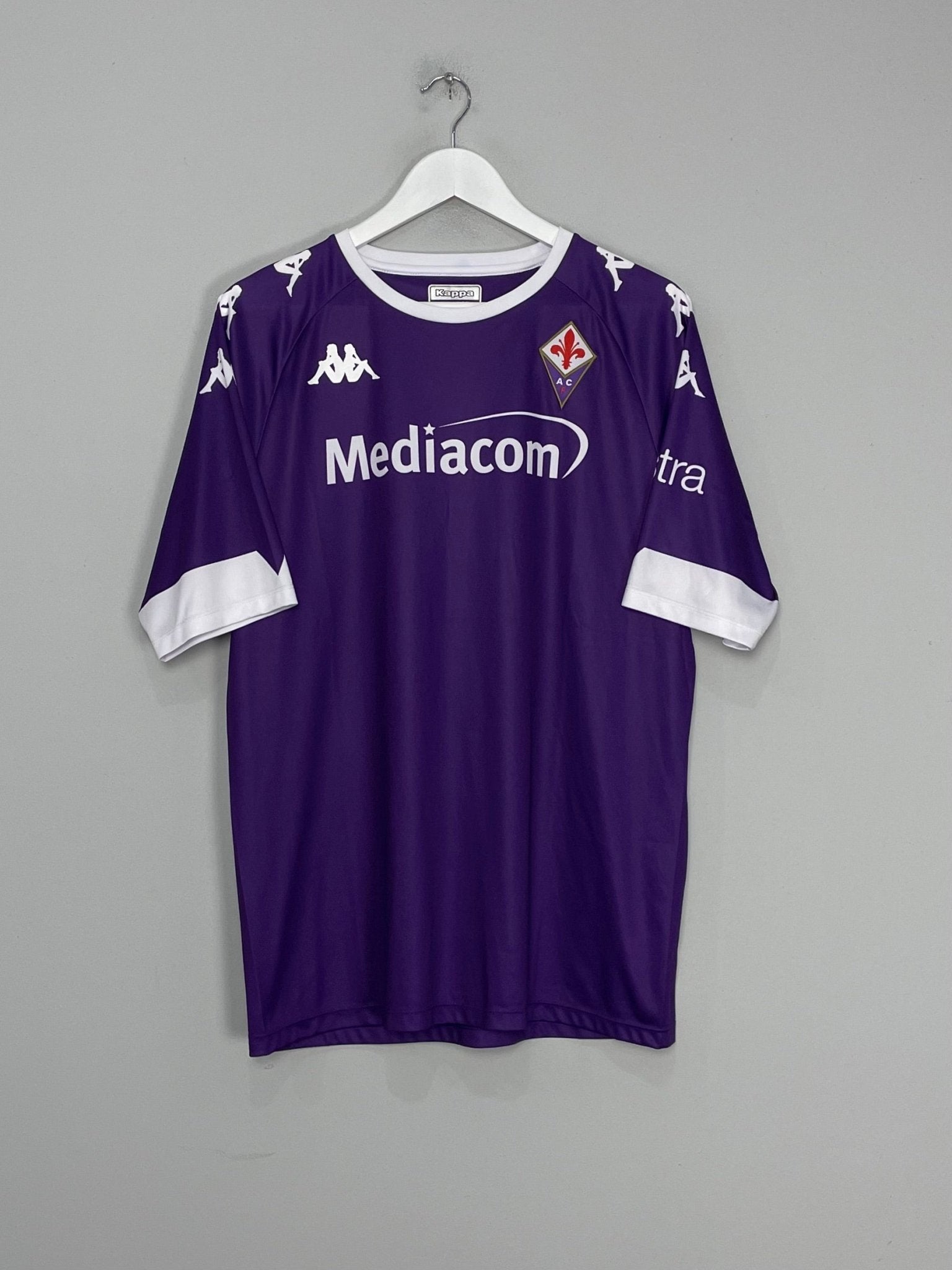 Shop 2020/21 FIORENTINA VLAHOVIC #9 HOME SHIRT (XL) KAPPA, classic football shirts, vintage football shirts & retro soccer jerseys at Cult Kits