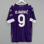 Shop 2020/21 FIORENTINA VLAHOVIC #9 HOME SHIRT (XL) KAPPA, classic football shirts, vintage football shirts & retro soccer jerseys at Cult Kits