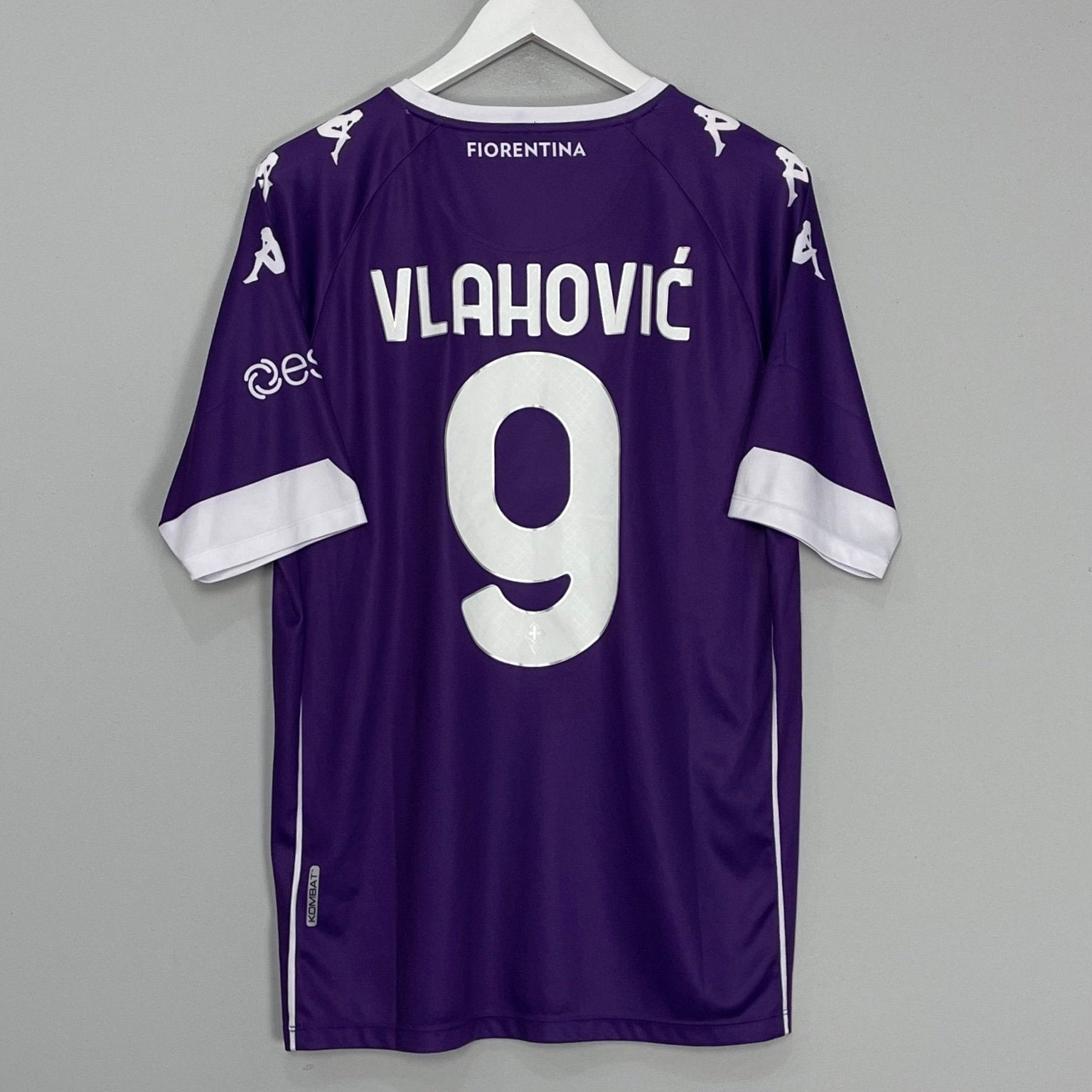 Shop 2020/21 FIORENTINA VLAHOVIC #9 HOME SHIRT (XL) KAPPA, classic football shirts, vintage football shirts & retro soccer jerseys at Cult Kits