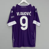 Shop 2020/21 FIORENTINA VLAHOVIC #9 HOME SHIRT (XL) KAPPA, classic football shirts, vintage football shirts & retro soccer jerseys at Cult Kits