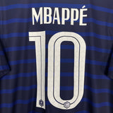 Shop 2020/21 FRANCE MBAPPE #10 HOME SHIRT (L) NIKE, classic football shirts, vintage football shirts & retro soccer jerseys at Cult Kits