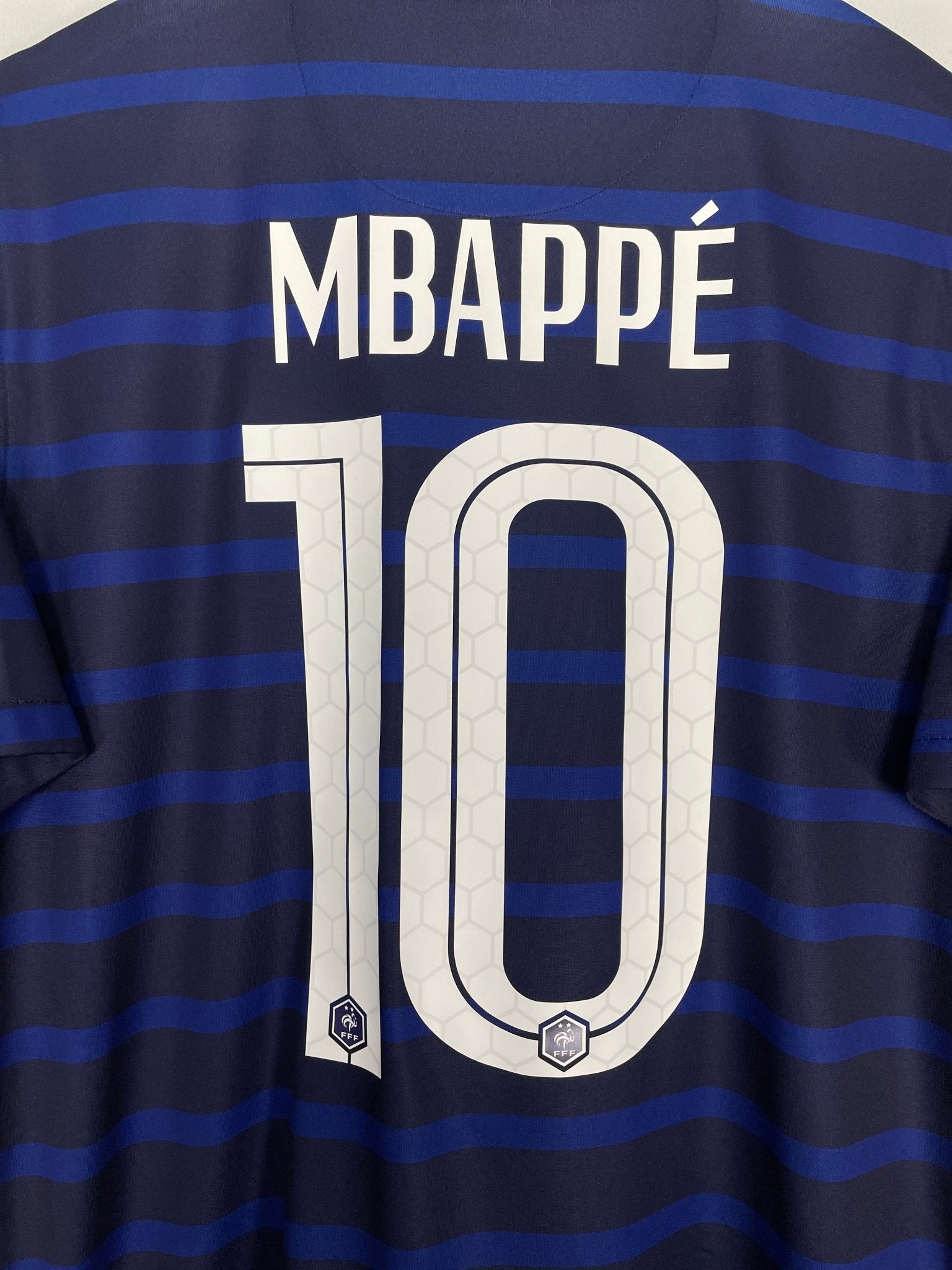 Shop 2020/21 FRANCE MBAPPE #10 HOME SHIRT (L) NIKE, classic football shirts, vintage football shirts & retro soccer jerseys at Cult Kits