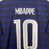 Shop 2020/21 FRANCE MBAPPE #10 HOME SHIRT (L) NIKE, classic football shirts, vintage football shirts & retro soccer jerseys at Cult Kits
