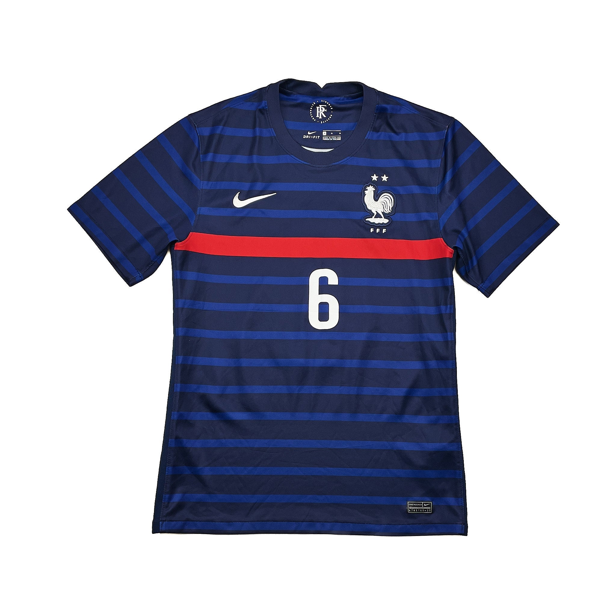 Buy 2020/21 France Pogba 6 Home Shirt (M) Nike ~ Free worldwide shipping ~ Authentic Vintage Football Shirts from Cult Kits