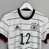 Shop 2020/21 GERMANY SAMSUNG #12 HOME SHIRT (S) ADIDAS, classic football shirts, vintage football shirts & retro soccer jerseys at Cult Kits