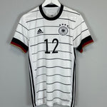 Shop 2020/21 GERMANY SAMSUNG #12 HOME SHIRT (S) ADIDAS, classic football shirts, vintage football shirts & retro soccer jerseys at Cult Kits
