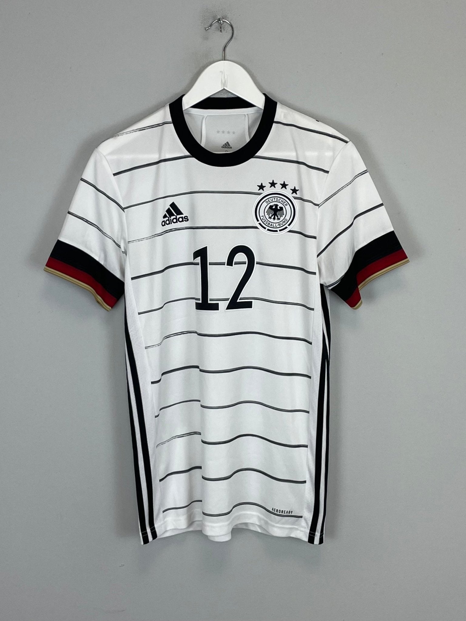 Shop 2020/21 GERMANY SAMSUNG #12 HOME SHIRT (S) ADIDAS, classic football shirts, vintage football shirts & retro soccer jerseys at Cult Kits