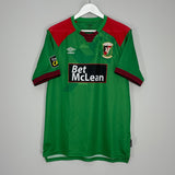 Shop 2020/21 GLENTORAN FC HOME SHIRT (L) UMBRO, classic football shirts, vintage football shirts & retro soccer jerseys at Cult Kits
