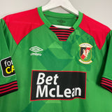 Shop 2020/21 GLENTORAN FC HOME SHIRT (L) UMBRO, classic football shirts, vintage football shirts & retro soccer jerseys at Cult Kits